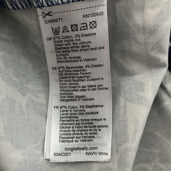 Long Tall Sally Pants Size US 8 UK 12 - Picture 9 of 10